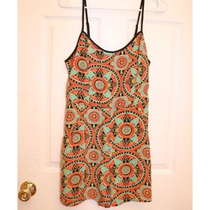 Aztec Print Romper